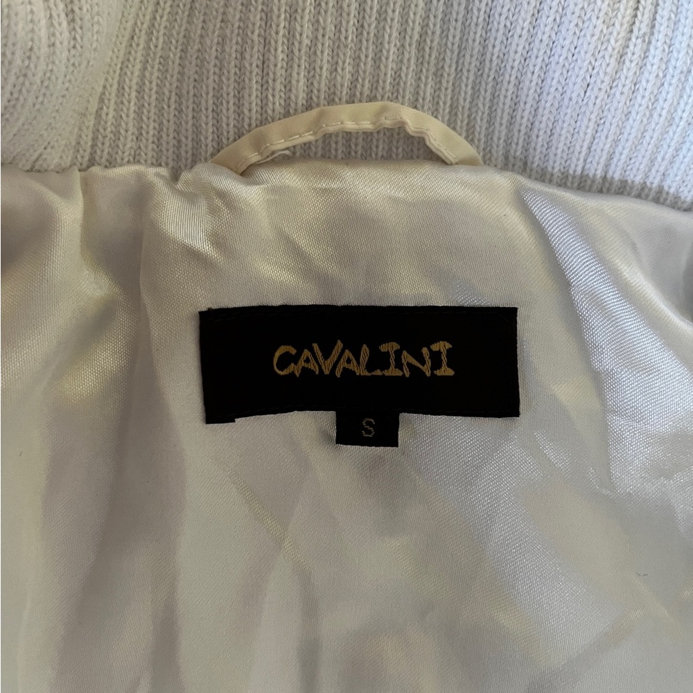 Cavalini White Jacket - Size Small - image 3